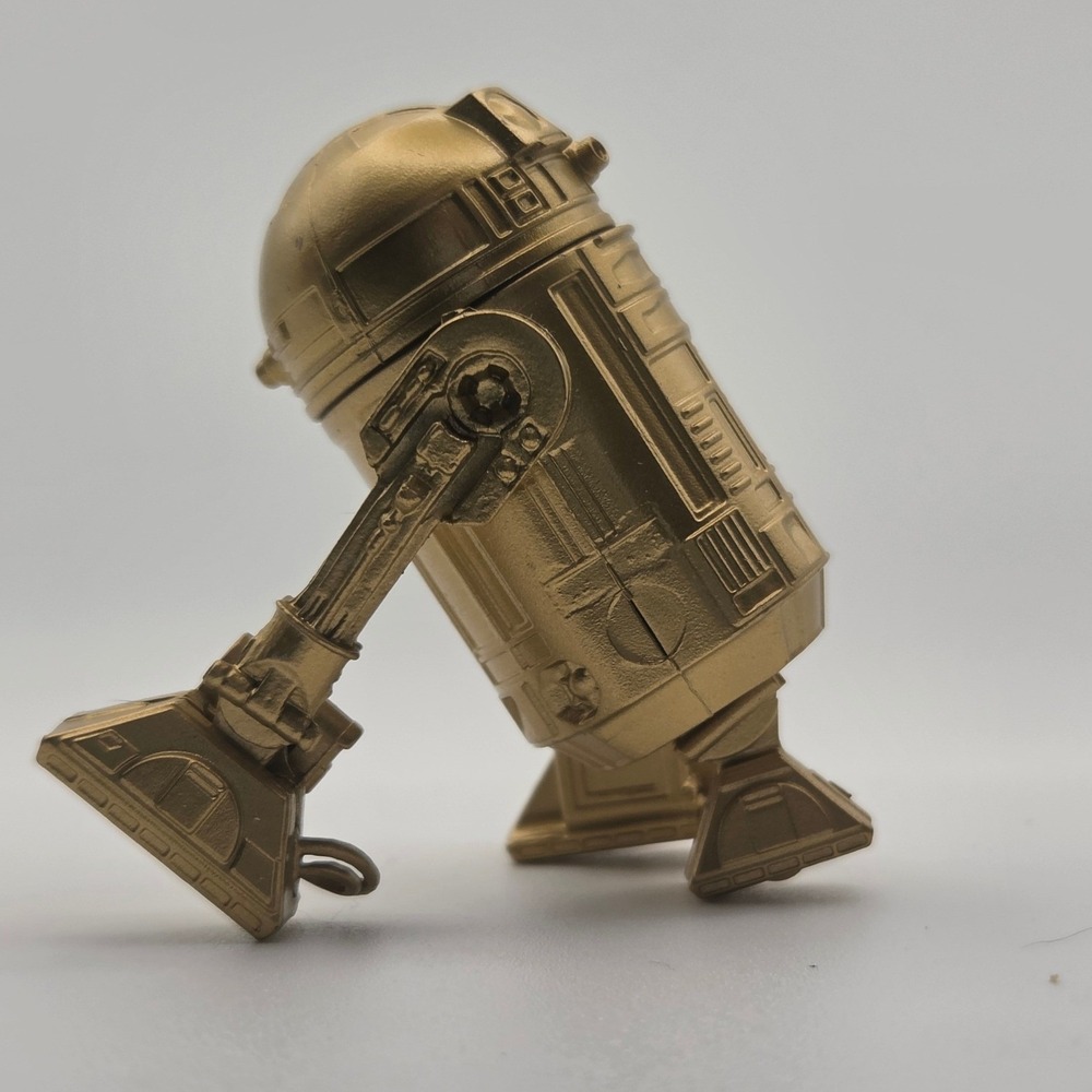Hasbro Star Wars R2-D2 Action Figure Small Gold Good Skywalker Saga - Picture 6 of 9